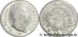 1 franc Napoléon Empereur, Calendrier révolutionnaire 1805 Paris F.201/14