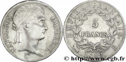 5 francs Napoléon Empereur, Empire français 1812 Rouen F.307/42