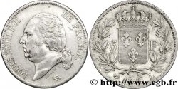 5 francs Louis XVIII, tête nue 1816 Bayonne F.309/8 BB42 