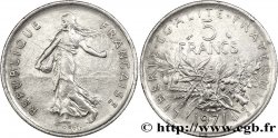5 francs Semeuse, nickel 1971 Paris F.341/3 TTB45 