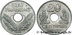 20 centimes État français, lourde 1943  F.153/5