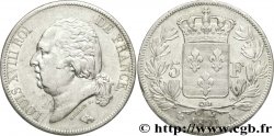 5 francs Louis XVIII, tête nue 1821 Paris F.309/60
