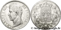 5 francs Charles X, 2e type 1827 Toulouse F.311/9
