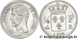 1/4 franc Charles X 1828 Rouen F.164/19