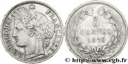 5 francs Cérès, sans légende 1870 Bordeaux F.332/3 TB35 