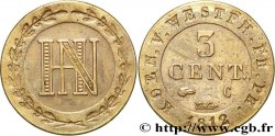 3 cent. 1812 Cassel VG.2038  SUP 