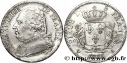 5 francs Louis XVIII, buste habillé 1815 Paris F.308/14