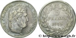 5 francs IIe type Domard 1835 Lille F.324/52