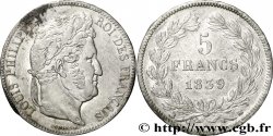 5 francs IIe type Domard 1839 Strasbourg F.324/77