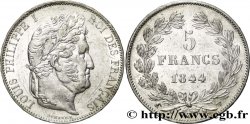 5 francs IIIe type Domard 1844 Lille F.325/5