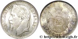 1 franc Napoléon III, tête laurée 1867 Strasbourg F.215/7