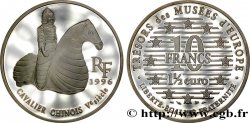 Belle Épreuve 1½ Euro / 10 Francs - Le Cavalier Chinois 1996 Paris F.1907 1