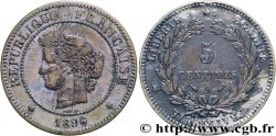 Faux de 5 centimes Cérès 1896 Paris F.118/37 var. VF35 