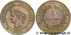 5 centimes Cérès, petit A 1872 Paris F.118/5 TTB50 