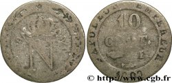 10 cent. à l&nbsp;N couronnée 1809 Limoges F.130/15
