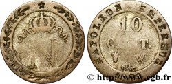 10 cent. à l&nbsp;N couronnée 1809 Lille F.130/19