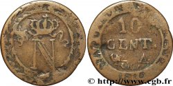 Faux de 10 cent. à l N couronnée 1810 Paris F.130/10 var.