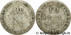 10 cent. à l&nbsp;N couronnée 1810 Limoges F.130/22 TB15 