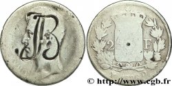 2 francs Charles X 1826 Perpignan F.258/21 var. G5 