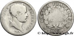 2 francs Napoléon Ier tête laurée, Empire français 1812 Paris F.255/38