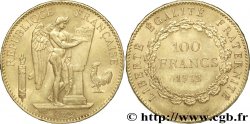100 francs or Génie, tranche inscrite en relief Liberté Égalité Fraternité 1912 Paris F.553/6