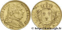 20 francs or Louis XVIII, buste habillé 1815 Paris F.517/10