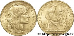 20 francs or Coq, Dieu protège la France 1906 Paris F.534/11 SUP60 