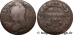 Cinq centimes Dupré, grand module 1797 Strasbourg F.115/20 B10 