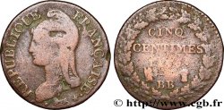 Cinq centimes Dupré, grand module 1797 Strasbourg F.115/21 F12 