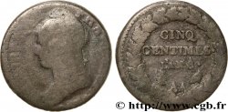 Cinq centimes Dupré, grand module 1800 Metz F.115/102