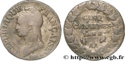 Cinq centimes Dupré, grand module 1800 Metz F.115/102