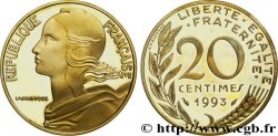 20 centimes Marianne, BE (Belle Épreuve) 1993 Pessac F.156/35 var. FDC67 