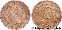 Deux centimes Napoléon III, tête nue 1853 Strasbourg F.107/3 B12 