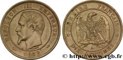 Dix centimes Napoléon III, tête nue 1852 Paris F.133/1 TTB40 