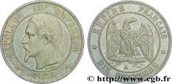 Dix centimes Napoléon III, tête nue 1854 Paris F.133/11