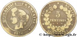 5 centimes Cérès 1876 Bordeaux F.118/14