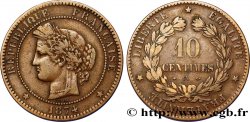 10 centimes Cérès 1874 Paris F.135/12