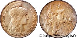 5 centimes Daniel-Dupuis 1907  F.119/17
