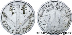 Satirique de 1 franc Francisque, lourde - De Gaulle 1942 Paris F.222/3 var. XF40 