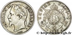 2 francs Napoléon III, tête laurée 1866 Paris F.263/2 TTB45 