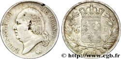 5 francs Louis XVIII, tête nue 1816 Toulouse F.309/9