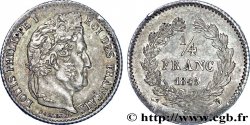 1/4 franc Louis-Philippe 1845 Rouen F.166/103 SPL59 