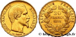 20 francs or Louis-Napoléon 1852 Paris F.530/1 TTB50 