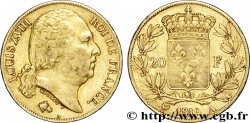 20 francs or Louis XVIII, tête nue 1819 Paris F.519/15