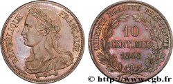Concours de 10 centimes, essai de Montagny 1848 Paris VG.3147  VZ60 