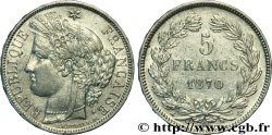 5 francs Cérès, sans légende 1870  Paris F.332/1