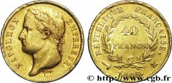 40 francs or Napoléon Ier tête laurée, République française 1808 Toulouse F.540/4