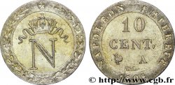 10 cent. à l&nbsp;N couronnée 1808 Paris F.130/2 SUP58 