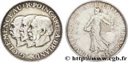 Module de 20 francs argent, 10e anniversaire de la Paix 1929 Paris G.851 