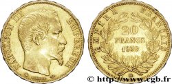 20 francs or Napoléon III, tête nue 1859 Strasbourg F.531/16